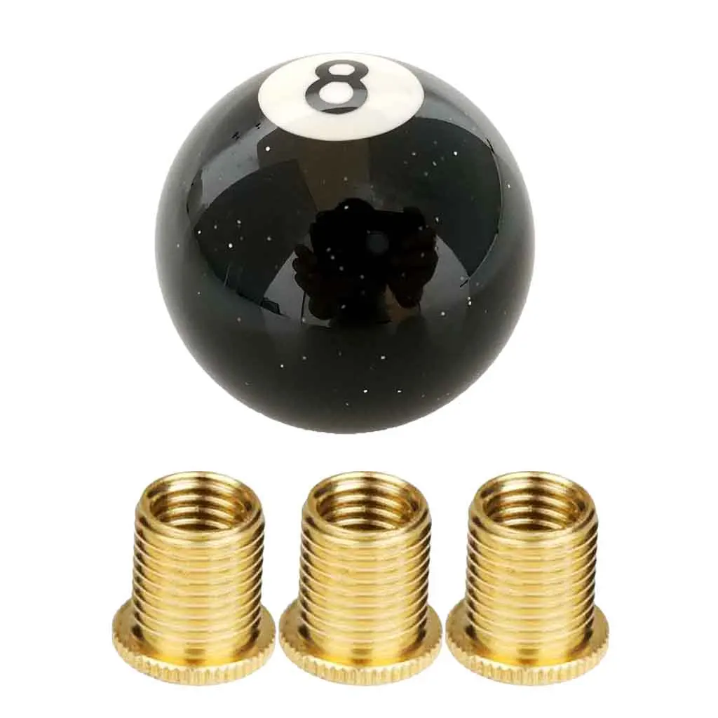 M10x1.25MM черная 8 бильярдная ручная ручка переключения передач с 8 мм 10 мм 12 мм гайки