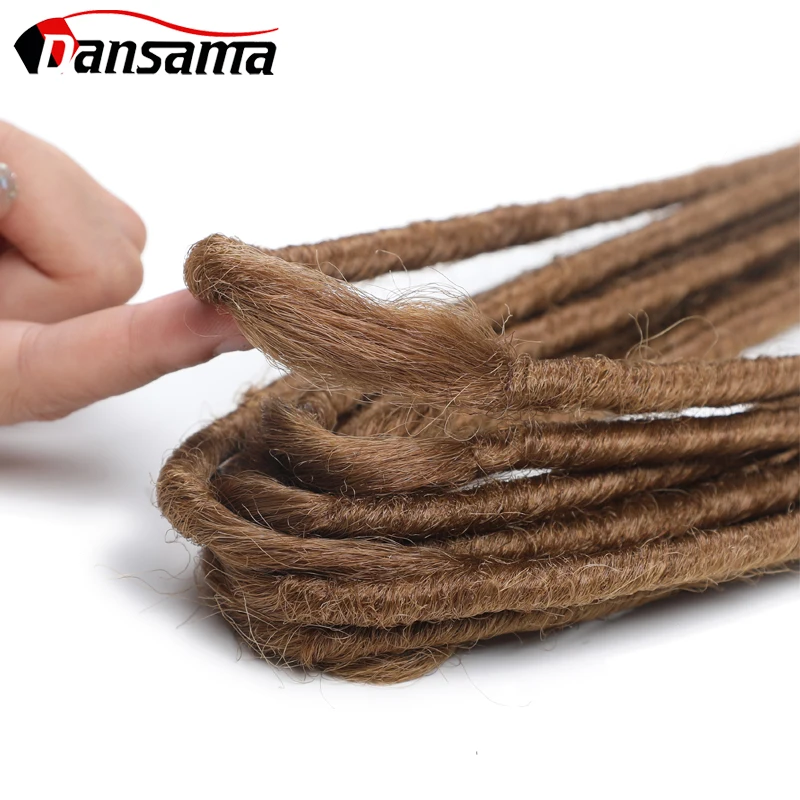 

Dansama Goddess Faux Locs Crochet Braiding Hair Extensions Natural Dreadlocks Hair Extension Heat Blonde Black 20 Inch For Women