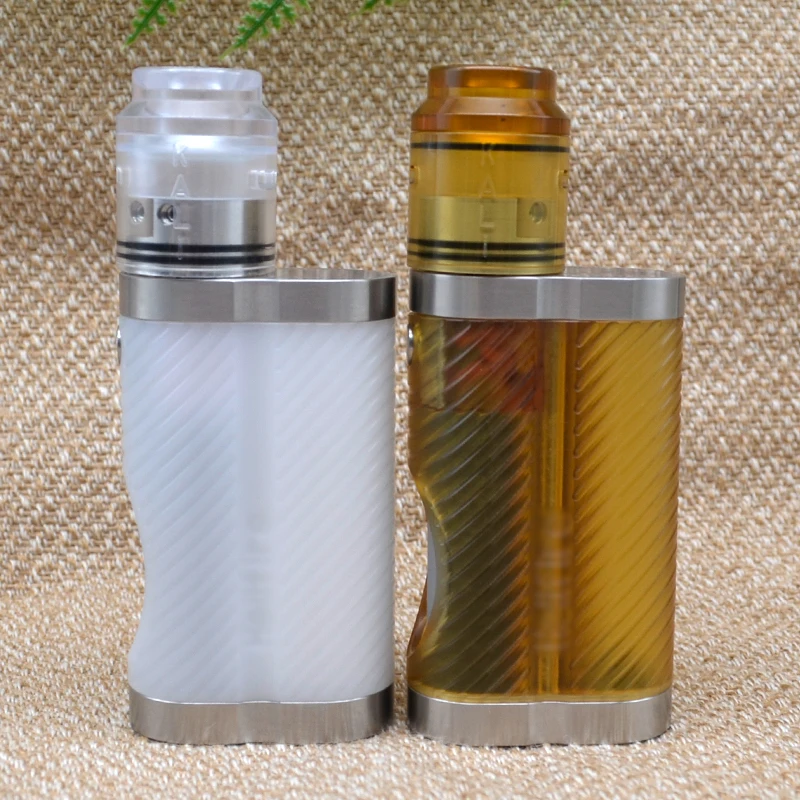 ULTON 18650 Squonk бокс мод для Kali V2 Стиль 24 мм RDA атомайзер вейп-комплект электронной
