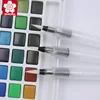 SAKURA Refillable Water Brush Soft Head Water Soluble Color Lead Solid Watercolor Paint Brush Hook Line Calligraphy Painting QR 3