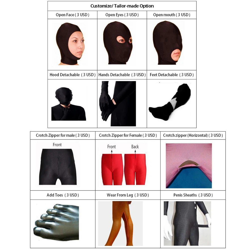 Customize Cosplay Costume Combo