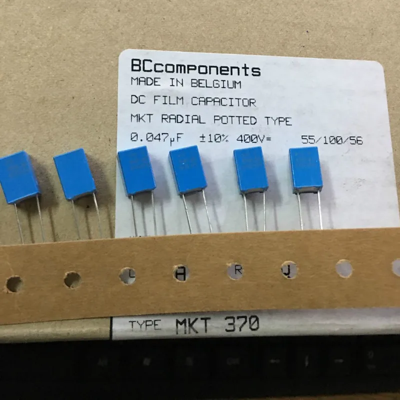 Новинка пленочный конденсатор PILKOR BC MKT370 0 047 мкФ/400v P5MM голубой VISHAY MKT 370 473/400V 47nf 473 400V