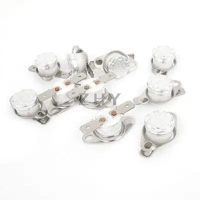 

10pcs KSD301 Normally Closed 180C Temperature Controlled Switch AC 250V 10A