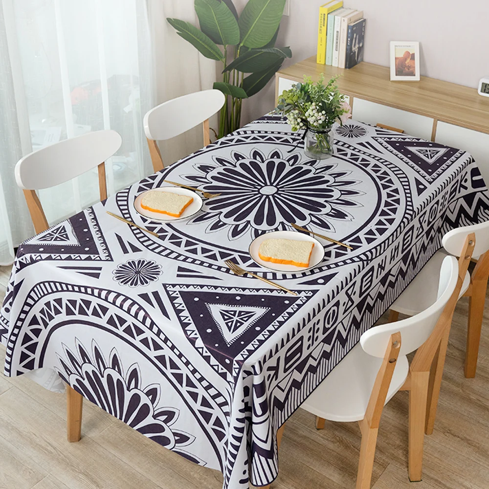 Pvc Waterproof Table Cloth Dining Table Accessories Soft Smooth Tablecloth Livingroom Decoration Table Cover Support Custom Size Tablecloths Aliexpress