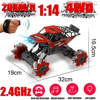 

Large 32cm RC Cars Updated Version 2.4G 1:14 Radio Control RC Cars Toys BuggyHigh speed Trucks Off-Road Trucks Toy for Children