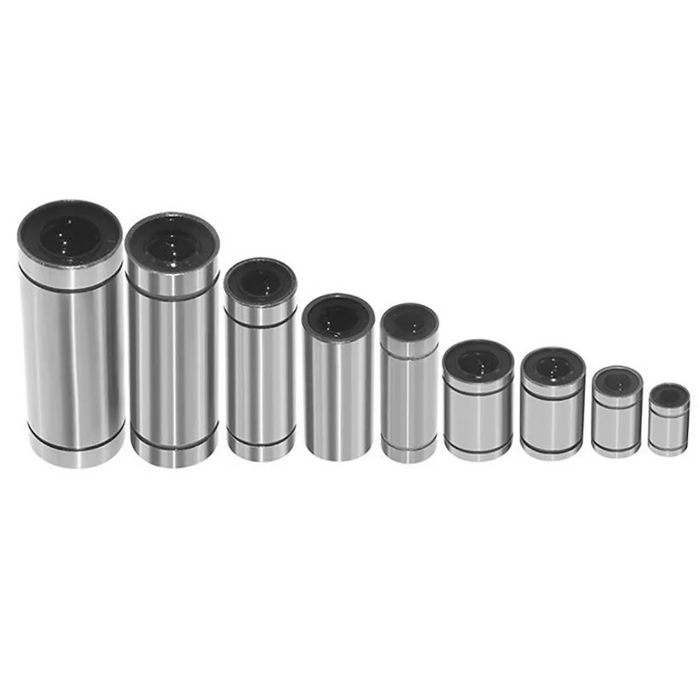 Miniature Linear Rail Linear Rail Linear Bearing Miniature Bearings LM8UU LM10UU LM16UU LM6UU LM12UU LM3UU Linear Bushing 8mm CNC Linear Bearings For Rods Liner Rail Shaft 3D Printers Parts