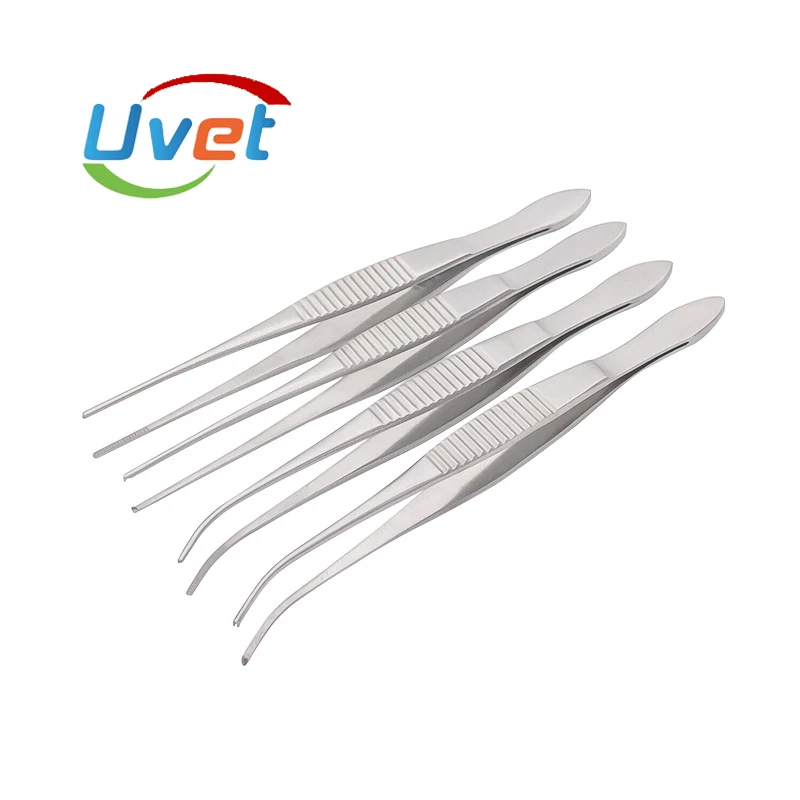 10 см 2 шт. медицинские щипцы офтальмологический Пинцет из нержавеющей стали без