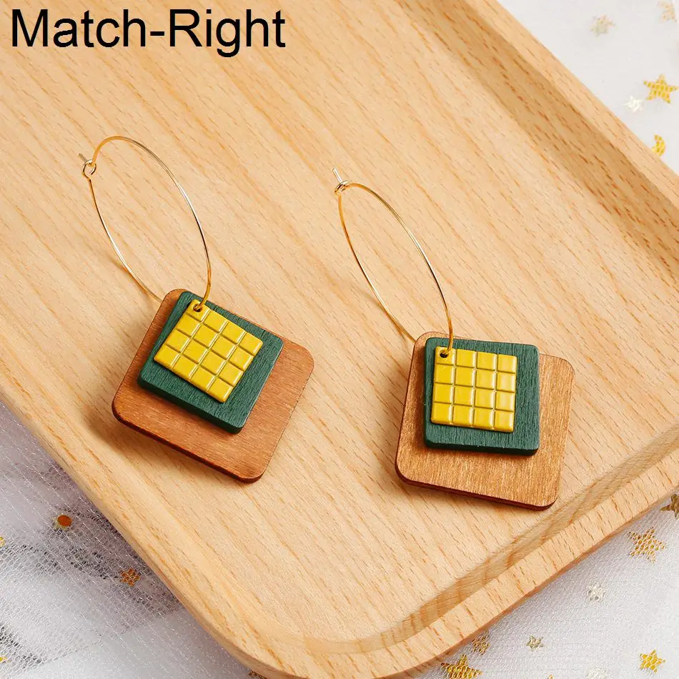 Женские массивные Винтажные серьги Match-Right длинные висячие этнические Висячие