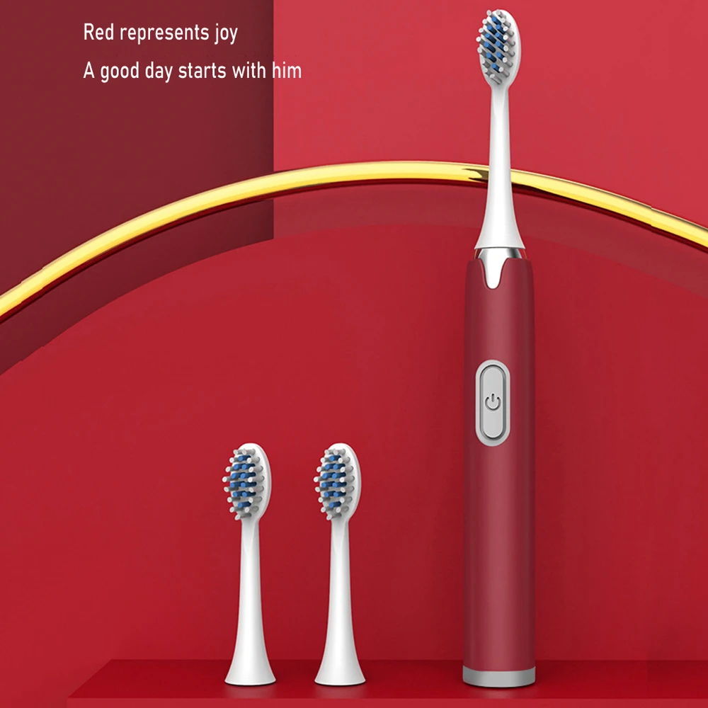 Sonic Electric Toothbrush  USB  Rechargeable Ultrasonic Washable Electronic Whitening Waterproof Teeth Brush Electric Toothbrush