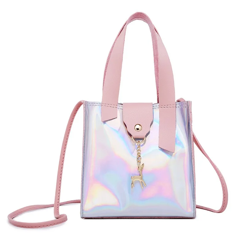2019 новая Корейская версия сумки-ковша простая контрастная цветная разноцветная Студенческая сумка через плечо женская сумка