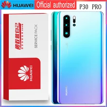 Задний корпус Замена для HUAWEI P30 Pro задняя крышка батарея стекло с объективом камеры клейкая наклейка