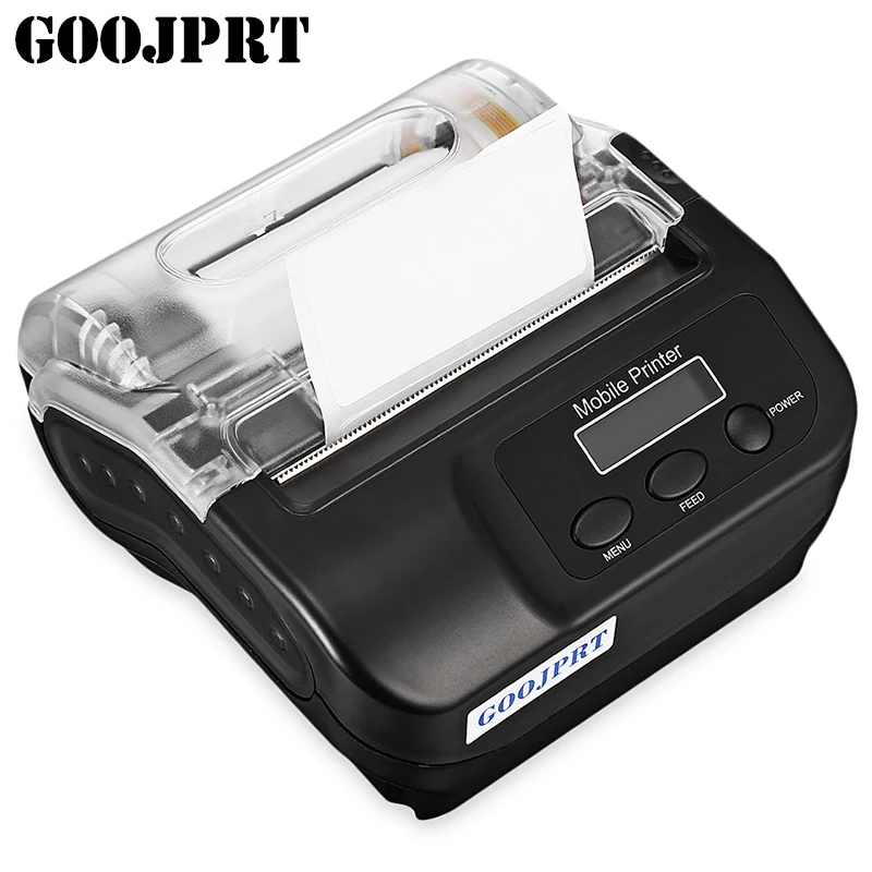 GOOJPRT SP400 80 мм Термопринтер Bluetooth порт печати этикеток мини Чековая печатная машина