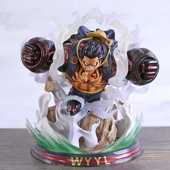 

Anime One Piece Monkey D Luffy Gear Fourth 4 Bound Man GK Statue PVC Figure Collectible Model Toy