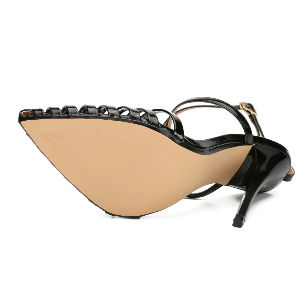 Mclubgirl Super High Red Sexy Shoes 38-48 Large Size Super High Heels Mans sexy Nightclub Sandals Buckle Party Wedding ZQJ