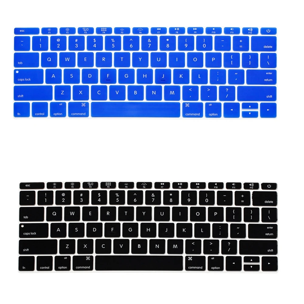 Американская английская силиконовая клавиатура для ноутбука Обложка Macbook New Pro 13