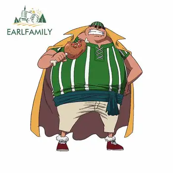 

EARLFAMILY 13cm x 11.3cm for Lucky Roo One Piece Fine Stickers Body for Car Suitable for VAN RV Laptop Refrigerator Decals