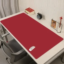 

Solid Color Mouse Pads Stitch Gamer Keyboard Pad Desk Protector Razer Gaming Pc Carpets Computer Gamers Accessories Mats for Rug