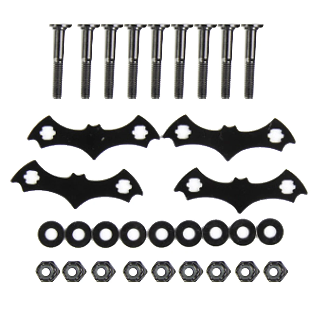 4 Set Longboard Deck Anti-sink Gasket Pad Bolt Screw Anti-sinking Mount Hardware Accessories | Спорт и развлечения