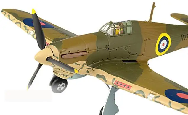 Корги Хокер Ураган Mk. I V7795 Plt. От W Vale RAF № 80 эскадрильи, Малеме Крит 1941 Ограниченная серия 1/72 модель, полученная литьём под давлением