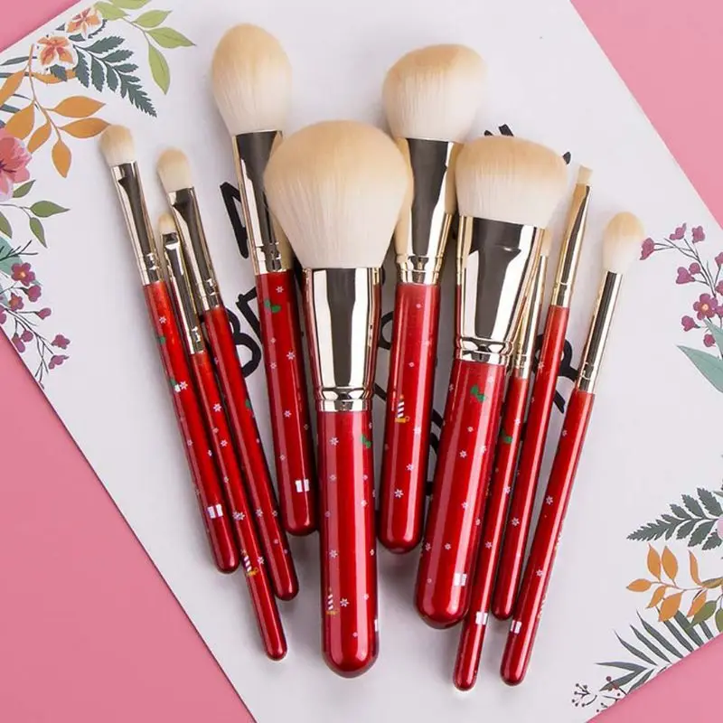 Makeup Brushes Set Artificial Fiber Hair Blush Eyebrow Eye Shadow Make Up Brush NEW