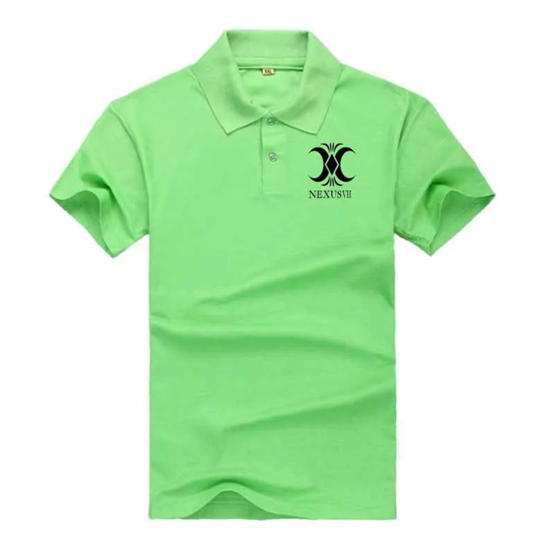 High Quality Geometric pattern printing Men Polo Brand New Men  Polos Short Sleeve Casual Business Work Polo shirt