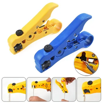 

Multifunction 1PC ABS Plastic Handle Wire Stripper Stripping Pliers Cable Stripping Cutter Crimper Wrench Crimping Tools