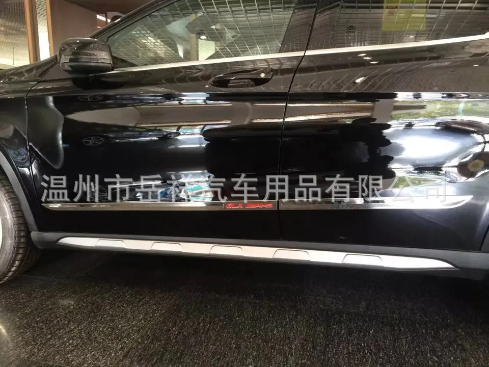 Mercedes GLA on Window Light Bar Mercedes GLA только Модифицированная Автомобильная оконная световая полоса, декоративная световая нашивка-полоска