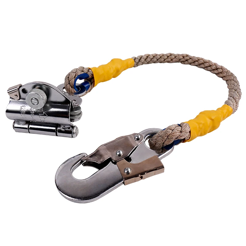 

New 1 Set High Quality Safety Rope Self-Locking Device Nylon Fall Protection Outdoors