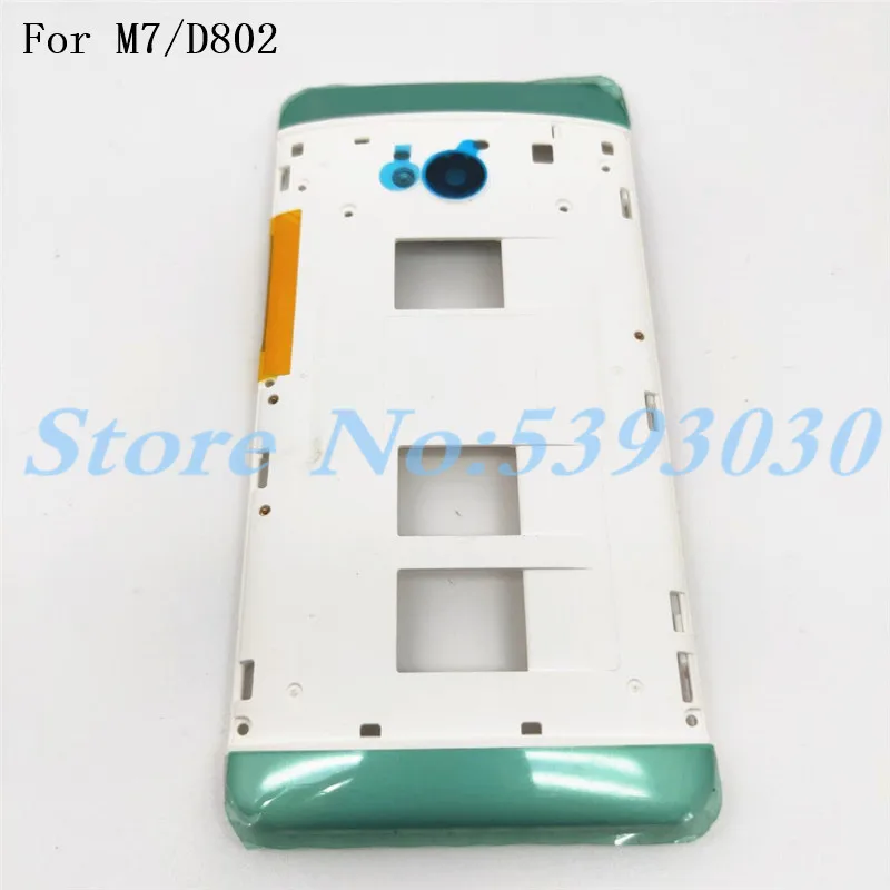 Новинка 4,7 дюймов передняя рамка Корпус ЖК рамка для htc One Dual Sim 802t 802d 802w M7 Передняя Лицевая панель корпуса
