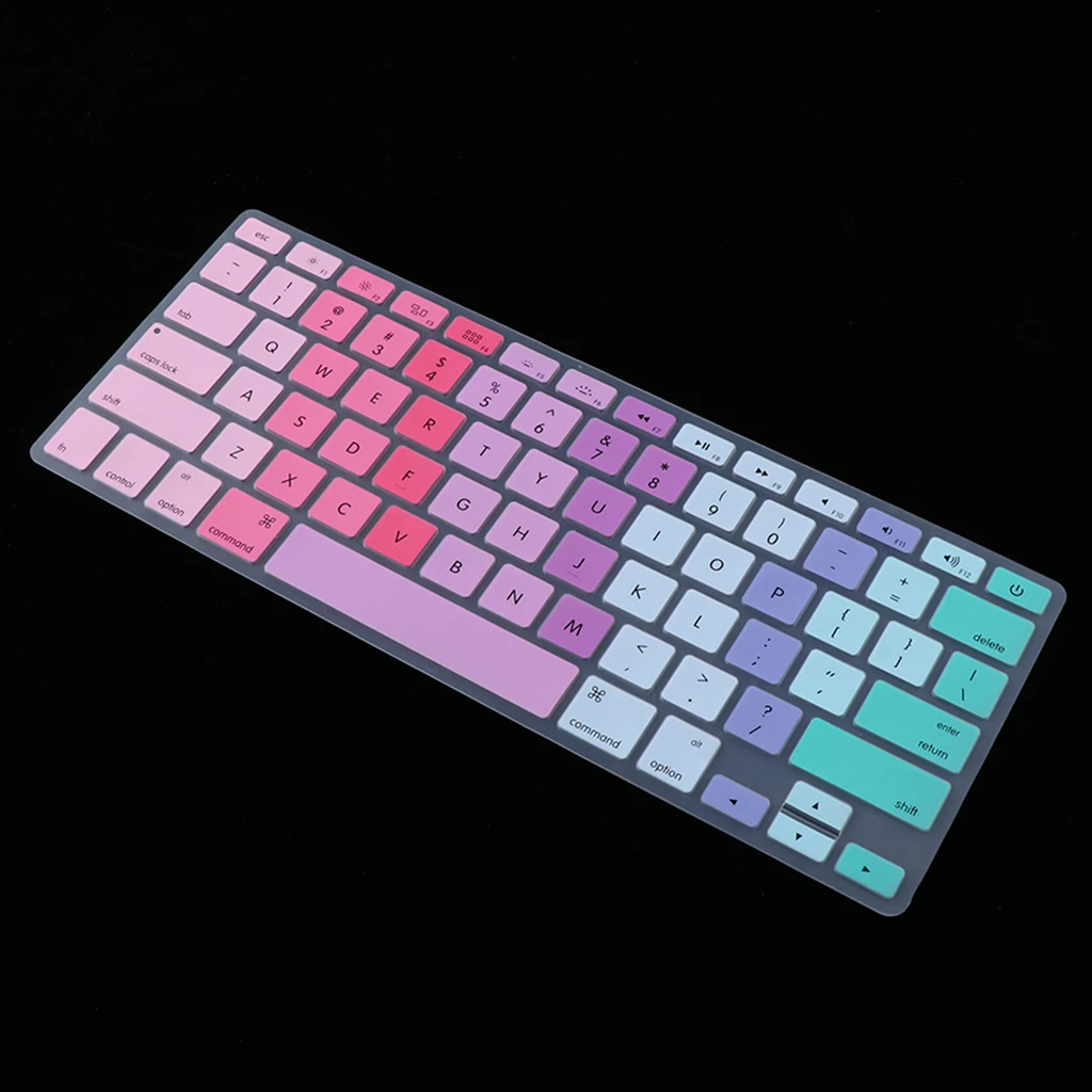 

13inch Keyboard Cover Silicone Skin for MacBook Air 13inch & MacBook Pro Retina Soft keyboard stickers Keyboard Cover Protector