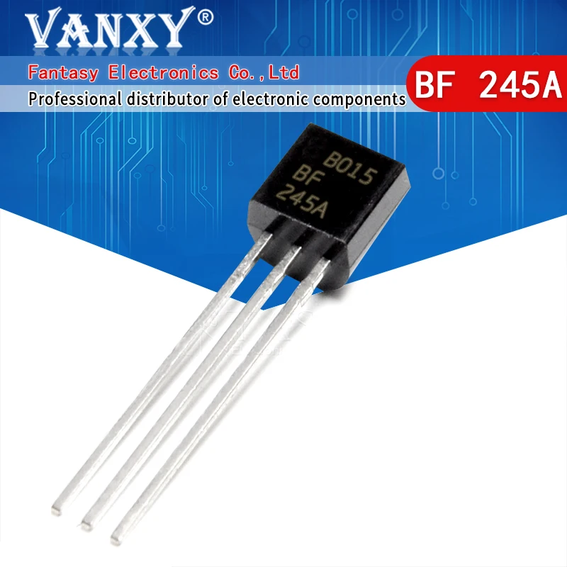 10PCS BF245A ZU 92 BF245 TO92 BF494 BF422 BF423 BF495|shipping free ...