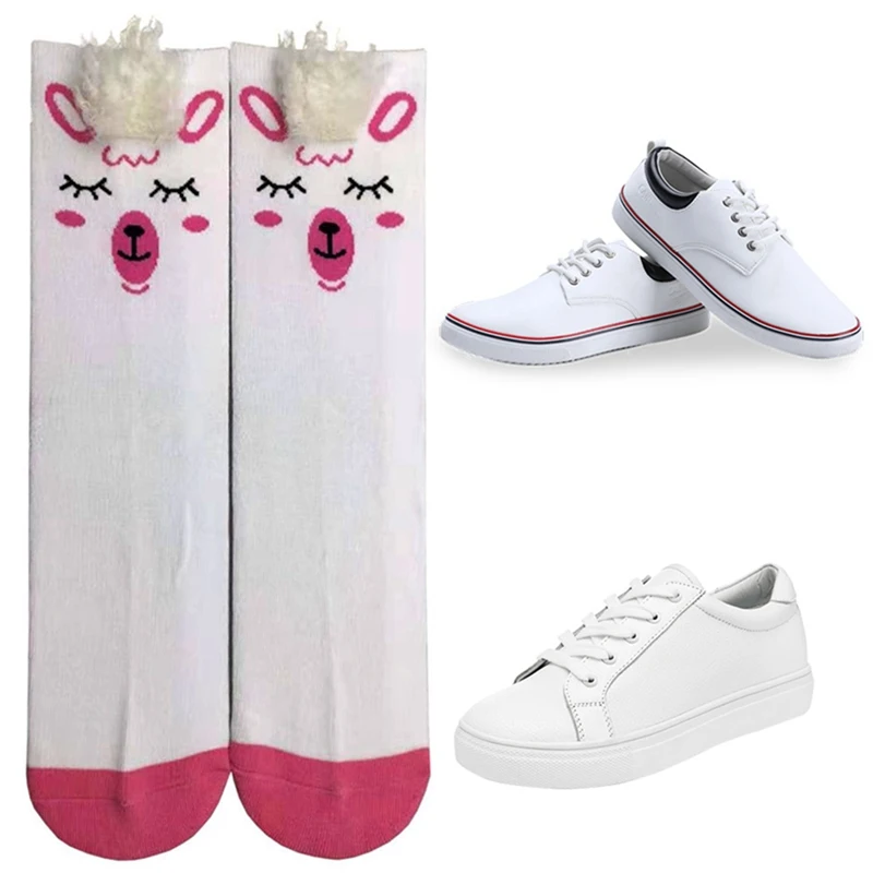 1pair3D Женская стильная футболка с изображением персонажей видеоигр носки Alpaca вечерние шаблон горячий нейтральный модные коттоновые носки женские Носки тепла падение