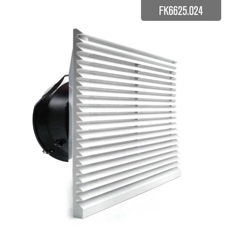 

255*255 mm 12v 24v dc dual ball bearing 17251 15052 axial fan and air filter ventilation cooler fan filters FK6625.024