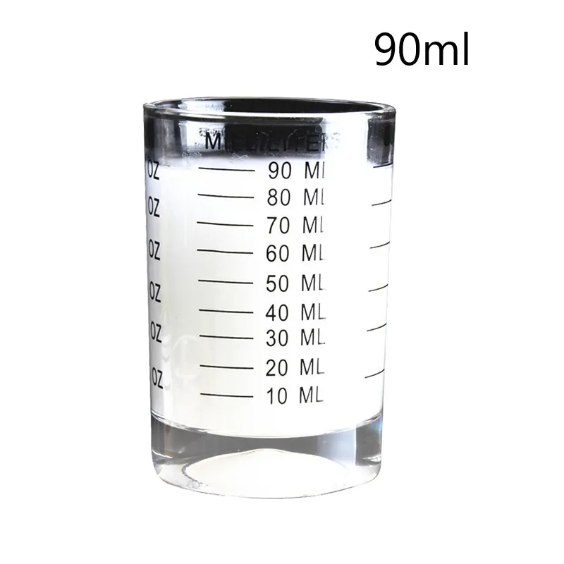 Maxmartt Small Glass Measuring Cup with 4 Scales 6TSP/30ml/1oz/2TBSP Kitchen Tool Mini Measuring Jug TSP Measuring Cup ml oz Tbsp Measuring Cup