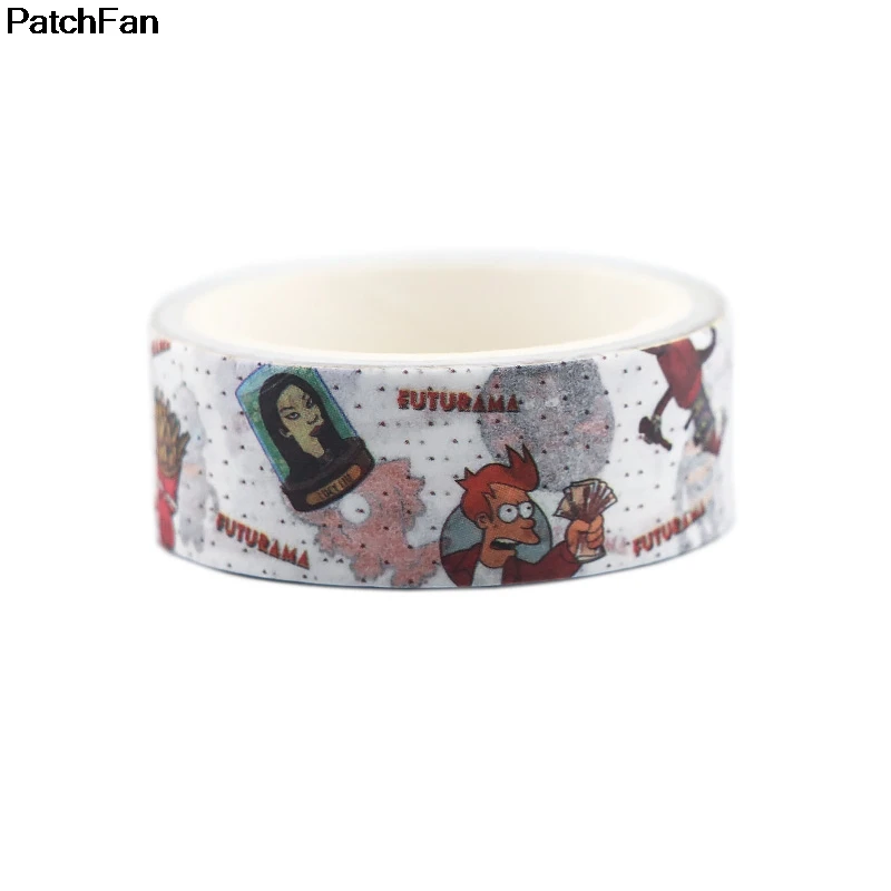 Patchfan futurama Косплей ребенок мультфильм альбом книга DIY Скрапбукинг клей васи Маскировочная лента печать шаблон стикер A2383