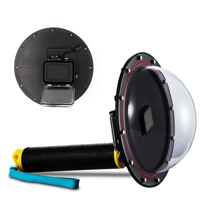 Спортивная камера для дайвинга, водонепроницаемая маска для камеры, крышка для объектива, водонепроницаемый чехол для камеры для дайвинга, чехол для Gopro Hero5 Hero6