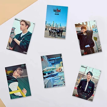 

10Pcs/Set Kpop Stray Kids All Members Personal Customized Card Team Crystal Card Sticker Photocard Stickers
