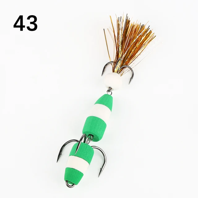 W.P.E New Fishing Lure 1pcs M Swim Bait Soft Lure High Density Foam Lure Fishing Tackle Multicolor Bass Artificial Lure Wobblers 43