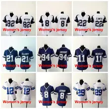 A+++ женщины все сшитые Dallas s ladies 82 Jason Witten 9 Tony Romo 19 Miles Auston 50 Sean Lee 88 Dez Bryant Jersey