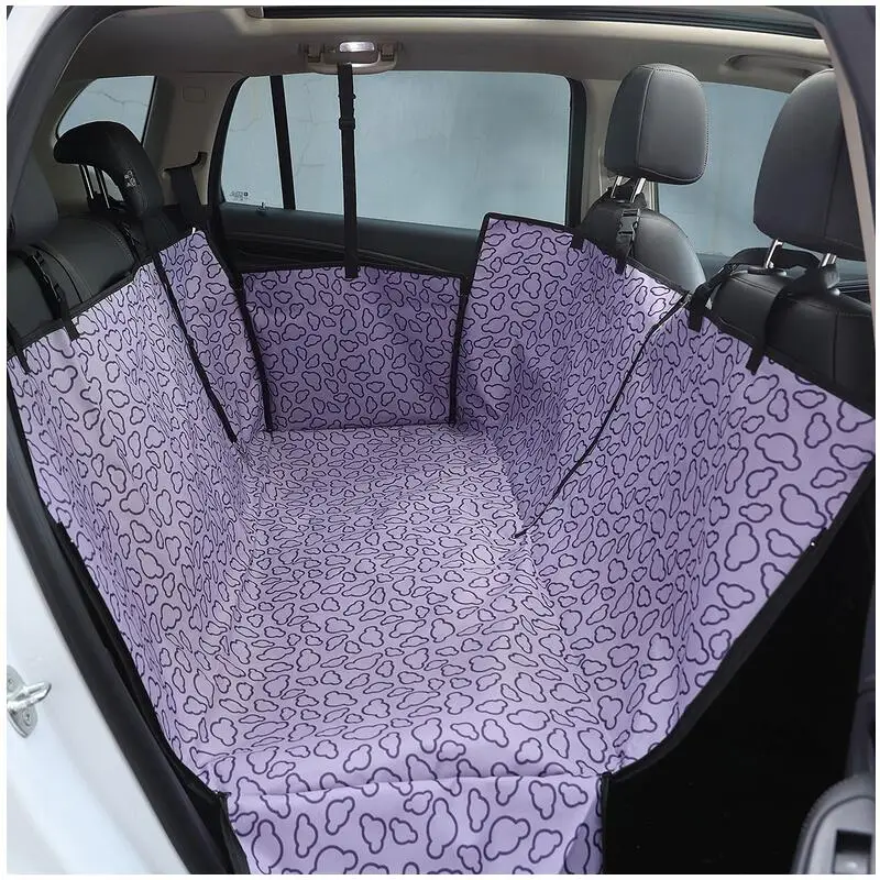 Funda coche perro alfombrilla asiento trasero de coche para mascota  cubierta impermeable resistente universal para suv turista transportar  viaje Básic SELEOK