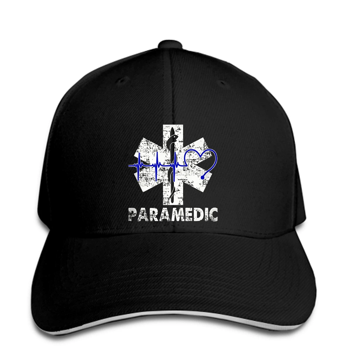 

Baseball Cap Paramedic Im A - Premium Snapback hat peaked