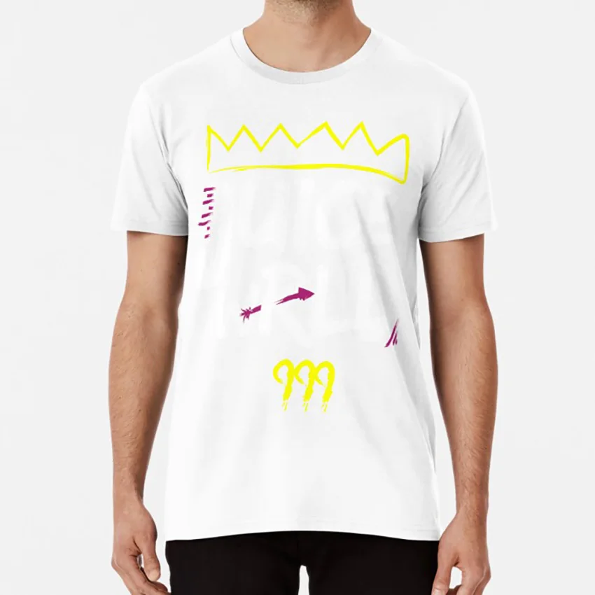 Белый Juice Wrld King 999 футболка juice wrld world wrld 999 king kingdom rapper trapper - Цвет: Белый