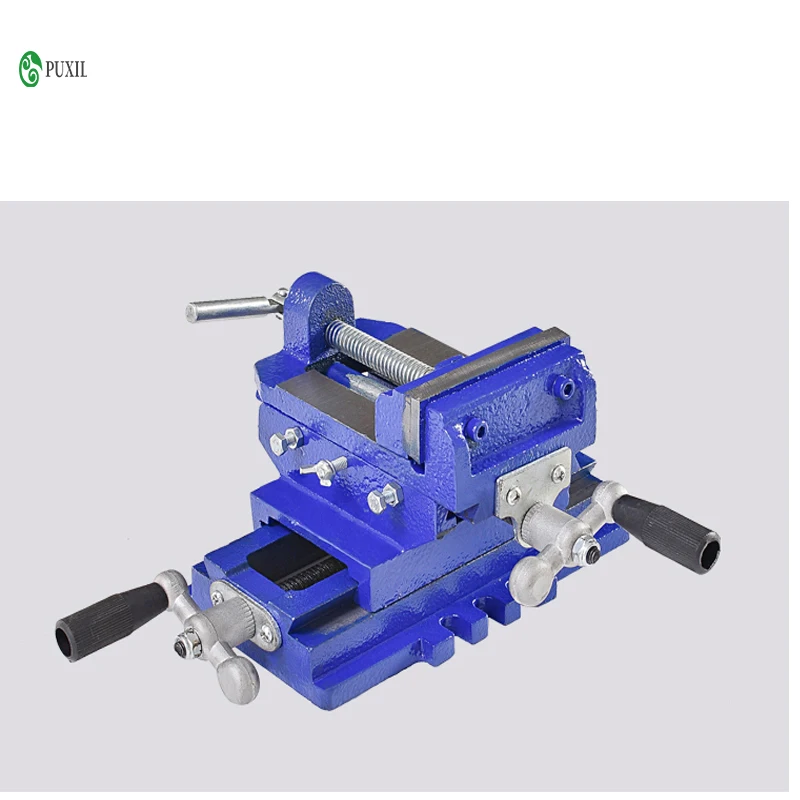 

6Inch bench drilling operation platform flat tweezers high strength cast iron precision bench screw clamp tool