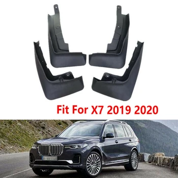 

4 PCS Front Rear Car Mudflaps For-BMW X7 G07 2019-2020 Fender Mud Guard Flap Splash Flaps Mudguards Accessories