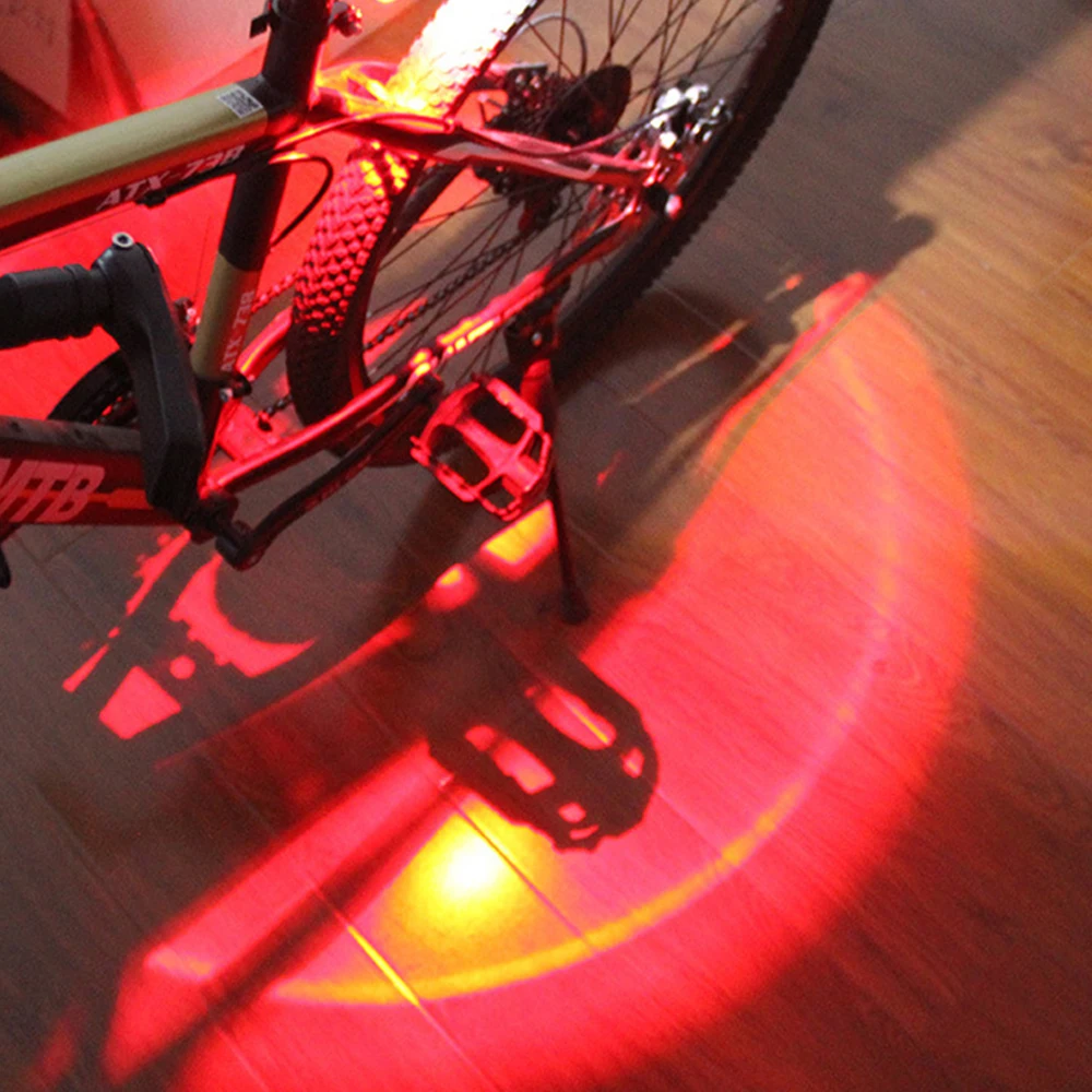 Flash Deal 3 Colors In 1 LED Bicycle Tail Light Lamp COB Visual Night Riding Warning Bike Rear Lantern 100LM 850aAH Rechargeable Taillight 11