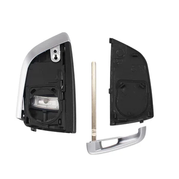 KEYYOU 3/4 Bottoni Per BMW 1 2 7 Serie X1 X5 X6 X5M X6M F Classe Inserto Chiave Lama di Ricambio auto Chiave Borsette Caso Della Copertura Fob - KEYYOU 3 4 Bottoni Per BMW 1 2 7 Serie X1 X5 X6 X5M X6M