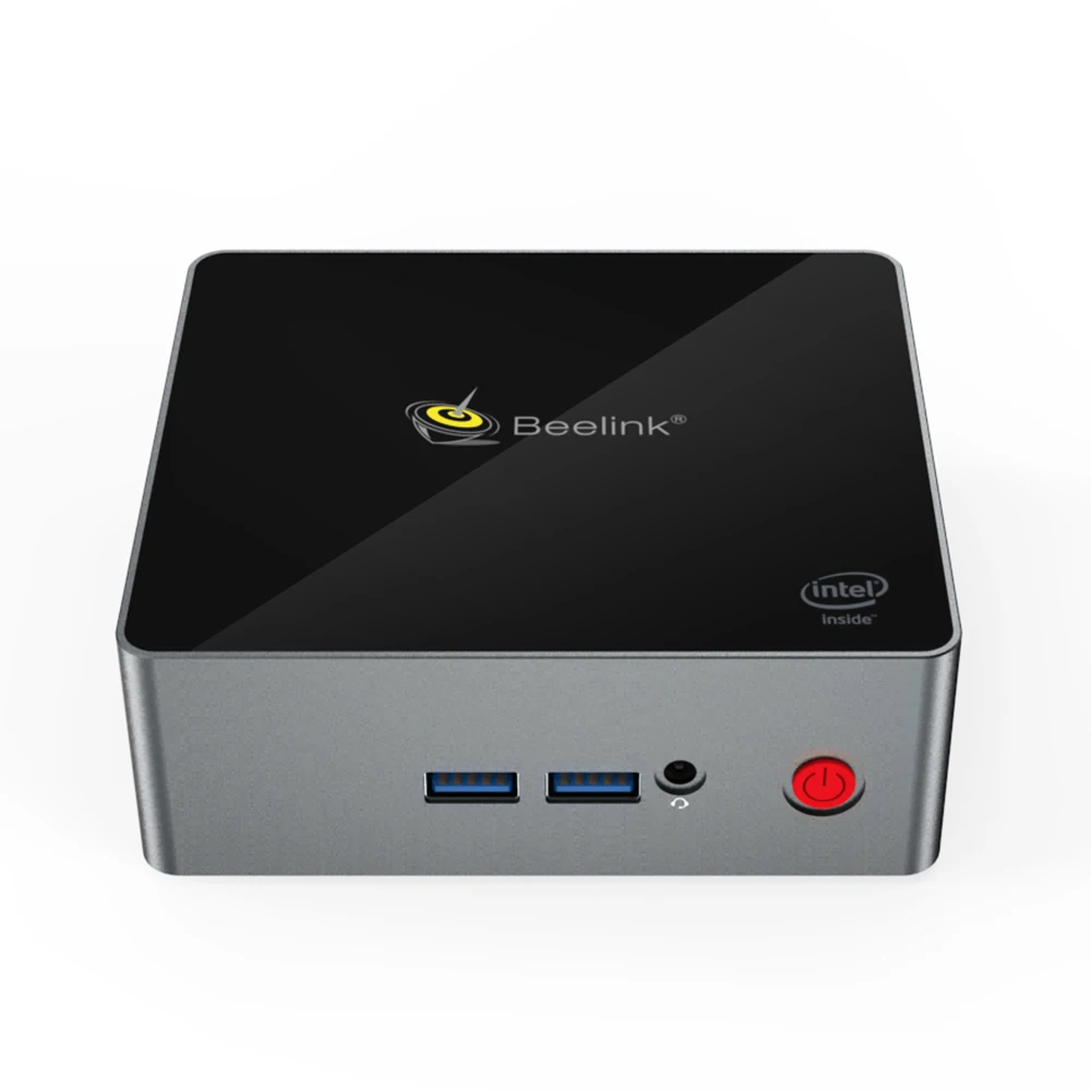 Beelink J45 Windows10 Мини ПК intel Pentium J4205 DDR3L 8G SSD 256GB Поддержка HDD 1000M Gigabit LAN двойной экран