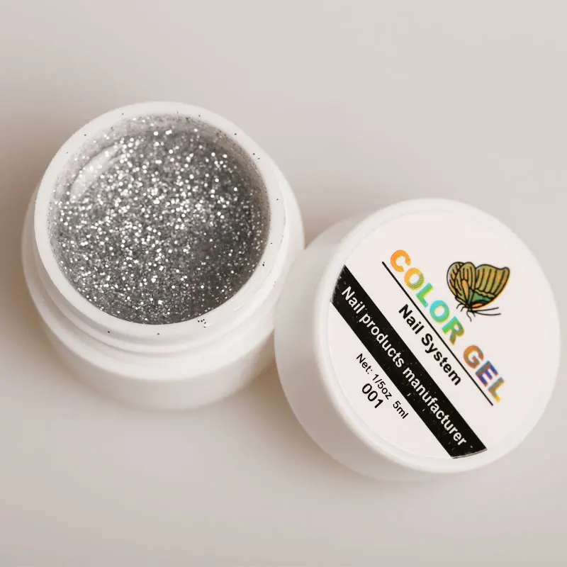 Beateal Painting Color Gel Nail gel polish drawing UV Gel 12 Colors Gold Silver Glitter Nail Art Design Nail Gel Polish Lacquer