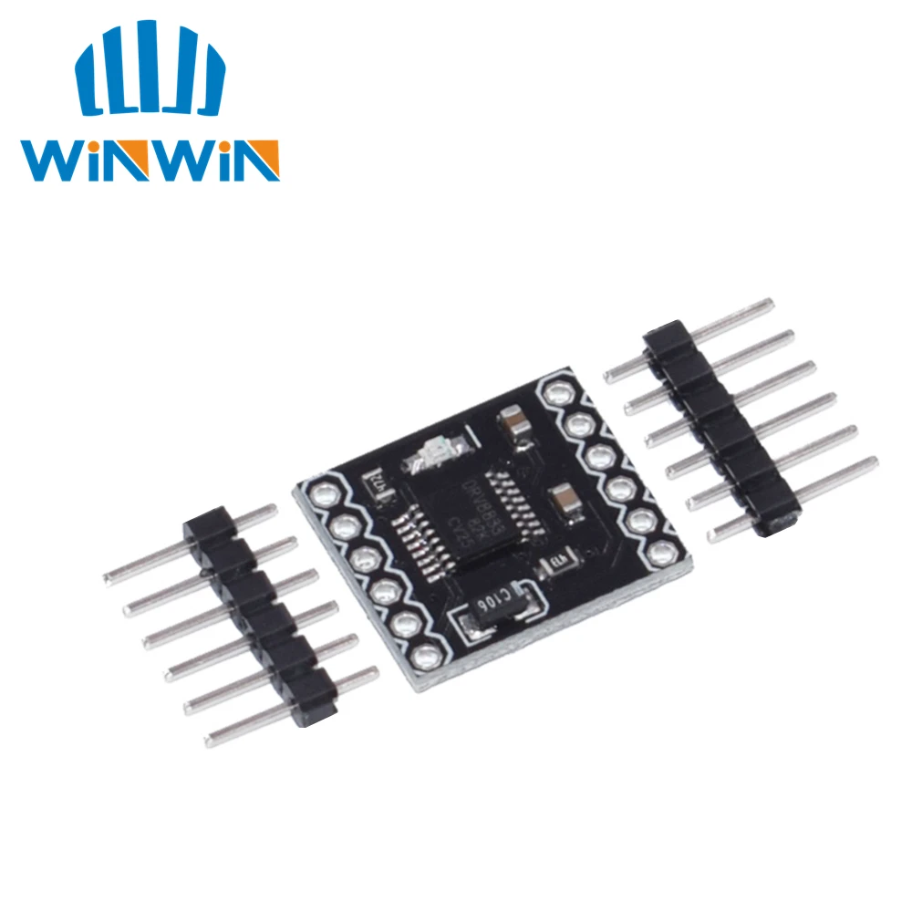 

I22 5pcs DRV8833 2 Channel DC Motor Driver Module Board 1.5A 3V-10V