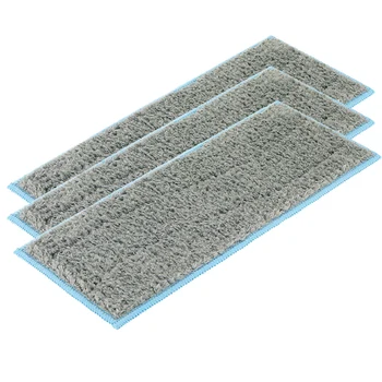 

HOT！-Microfiber 3Pcs/Lot Washable Wet Sweeping Pad Mopping Pads for IRobot Braava M6
